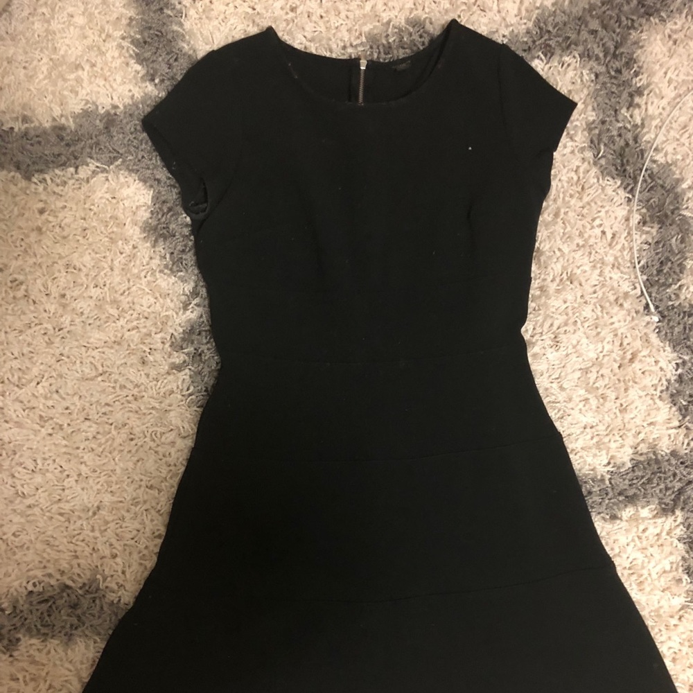 Black work dress